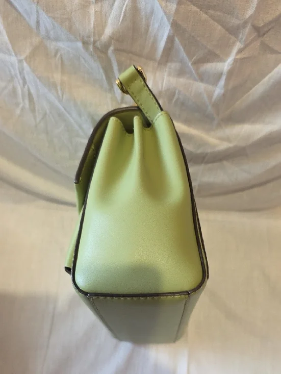 Michael Kors Lita Green Chain-Accent Crossbody Bag - Picture 4 of 6